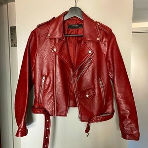 Zara Faux Leather Jacket